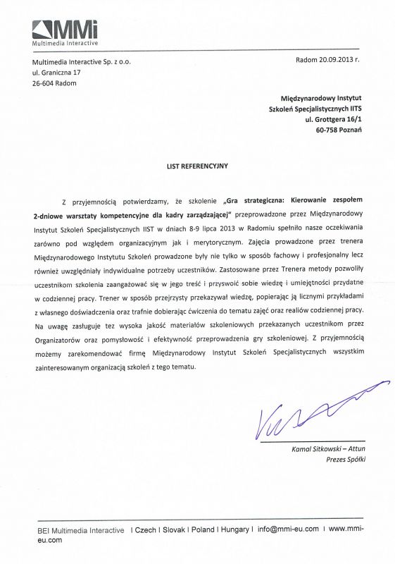 Multimedia Interactive Sp. z o.o.